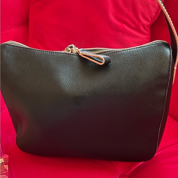 Kate Spade Black Shoulder Bag with Pink Accents - Picture 2 of 12